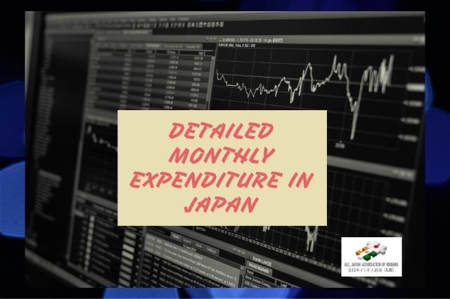Detailed Monthly Expenditure in Japan